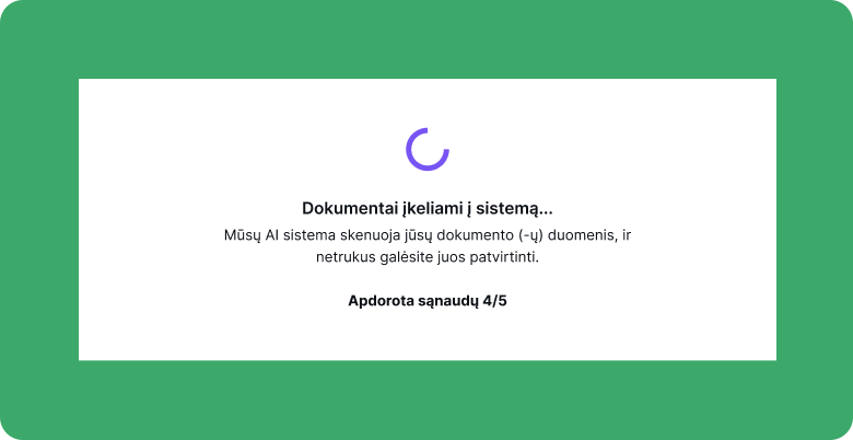 AI expense — processing